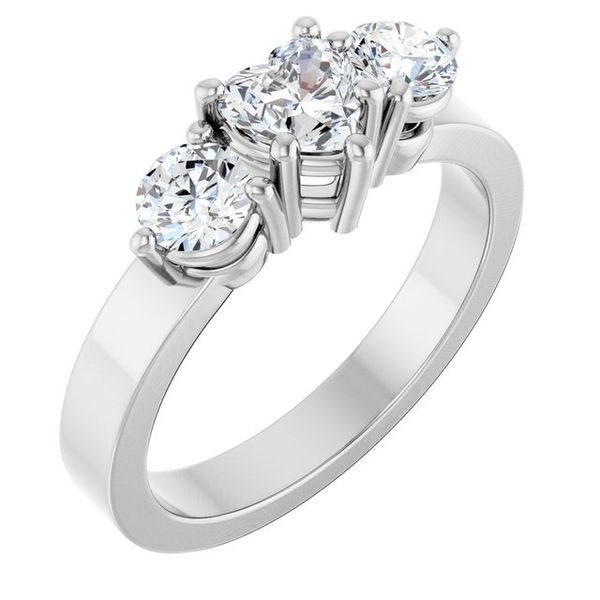 Three-Stone Engagement Ring