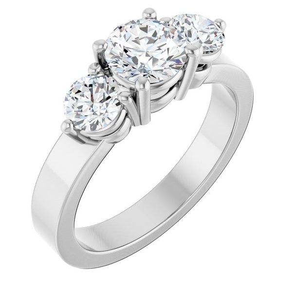 Three-Stone Engagement Ring