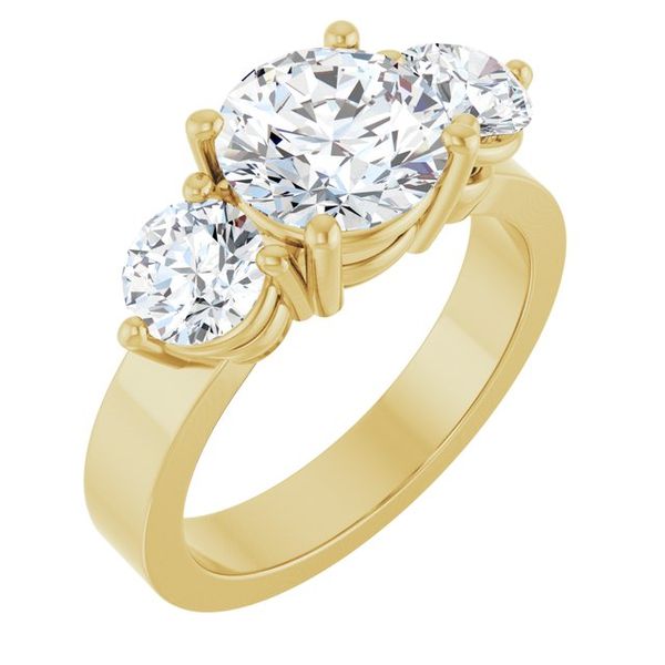 Three-Stone Engagement Ring