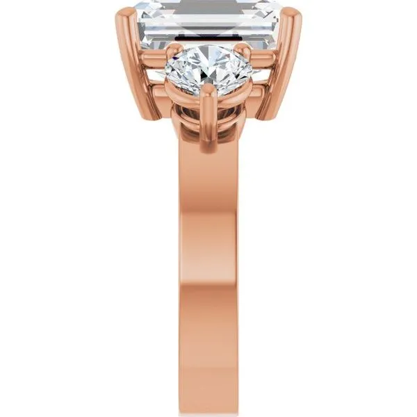 Three-Stone Engagement Ring Image 4 The Ring Austin Round Rock, TX