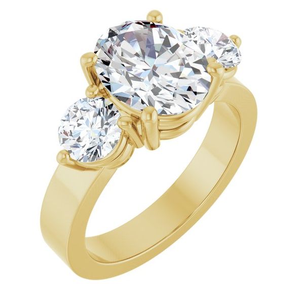 Three-Stone Engagement Ring