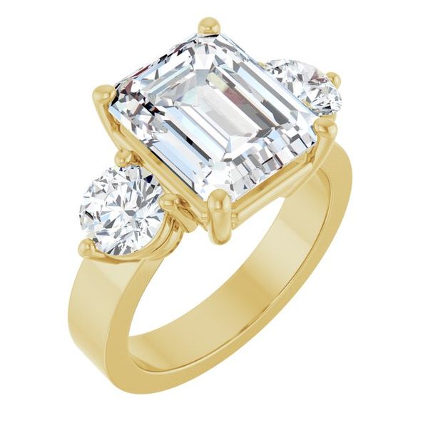 Three-Stone Engagement Ring