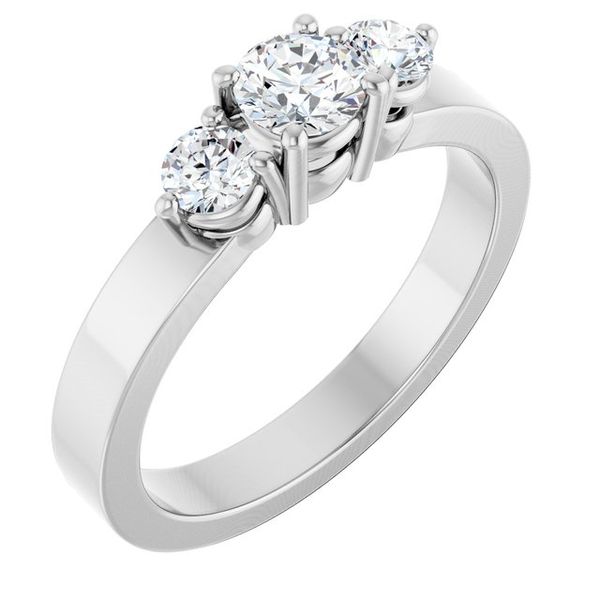 Three-Stone Engagement Ring