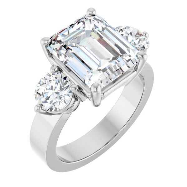 Three-Stone Engagement Ring