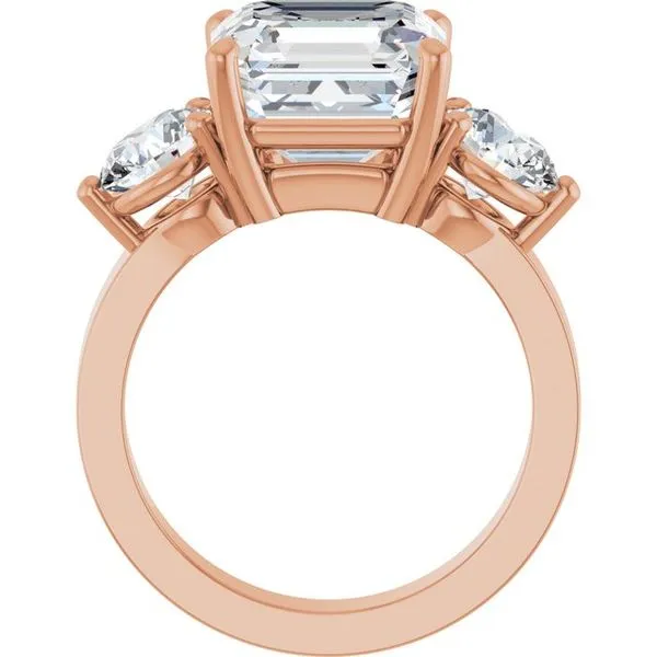 Three-Stone Engagement Ring Image 2 The Ring Austin Round Rock, TX