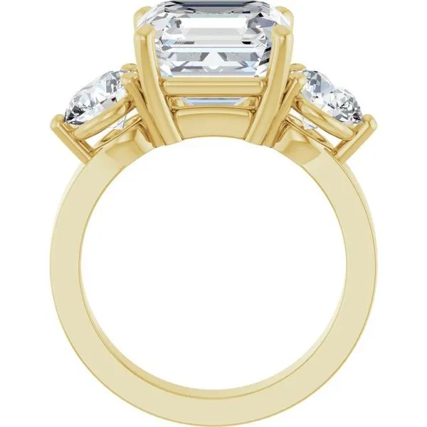 Three-Stone Engagement Ring Image 2 The Ring Austin Round Rock, TX