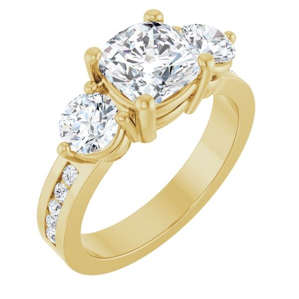 Three-Stone Engagement Ring