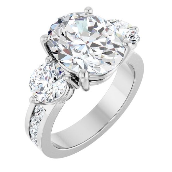 Three-Stone Engagement Ring