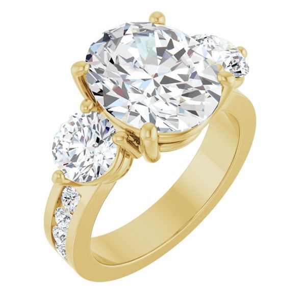 Three-Stone Engagement Ring