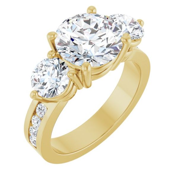 Three-Stone Engagement Ring