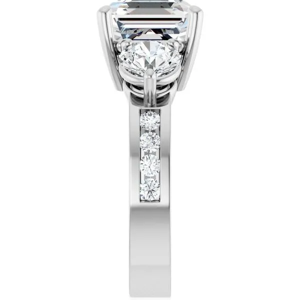 Three-Stone Engagement Ring Image 4 The Ring Austin Round Rock, TX