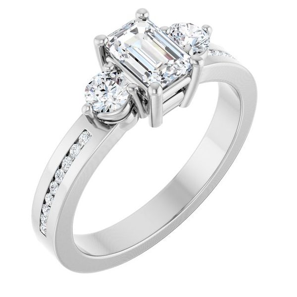 Three-Stone Engagement Ring