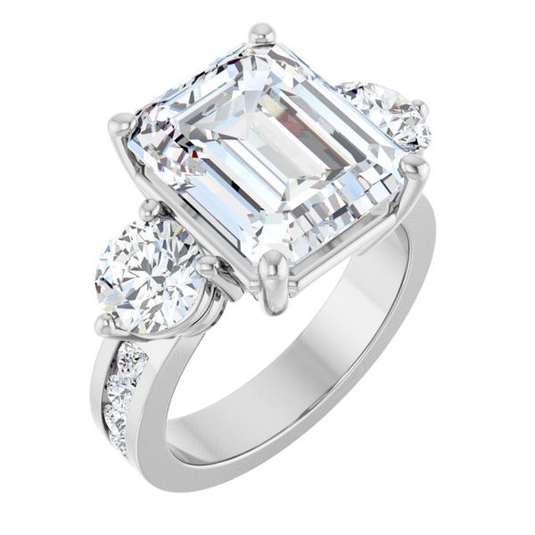 Three-Stone Engagement Ring