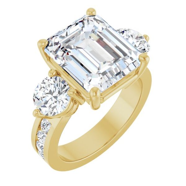 Three-Stone Engagement Ring