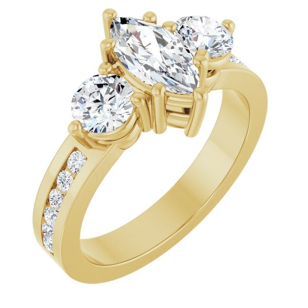 Three-Stone Engagement Ring