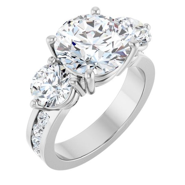 Three-Stone Engagement Ring