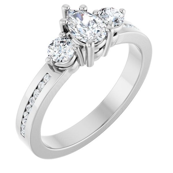 Three-Stone Engagement Ring