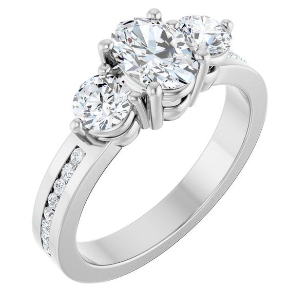 Three-Stone Engagement Ring