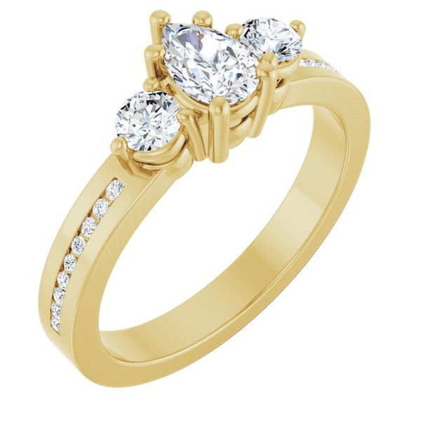 Three-Stone Engagement Ring