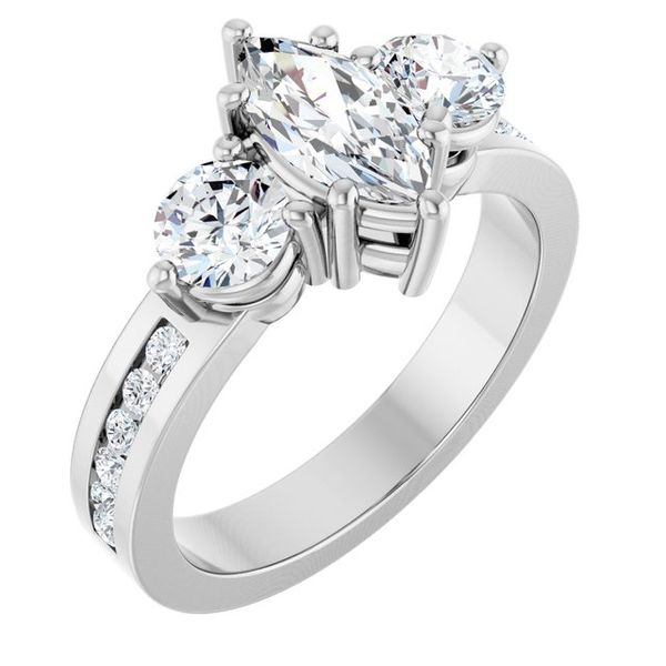 Three-Stone Engagement Ring