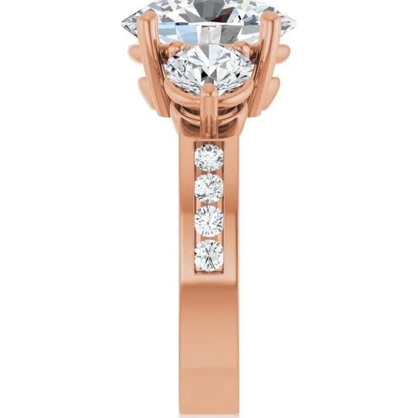 Three-Stone Engagement Ring Image 4 The Ring Austin Round Rock, TX