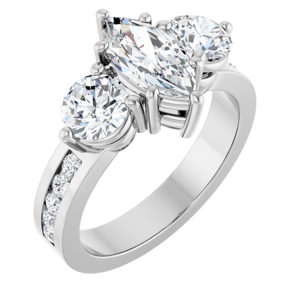 Three-Stone Engagement Ring