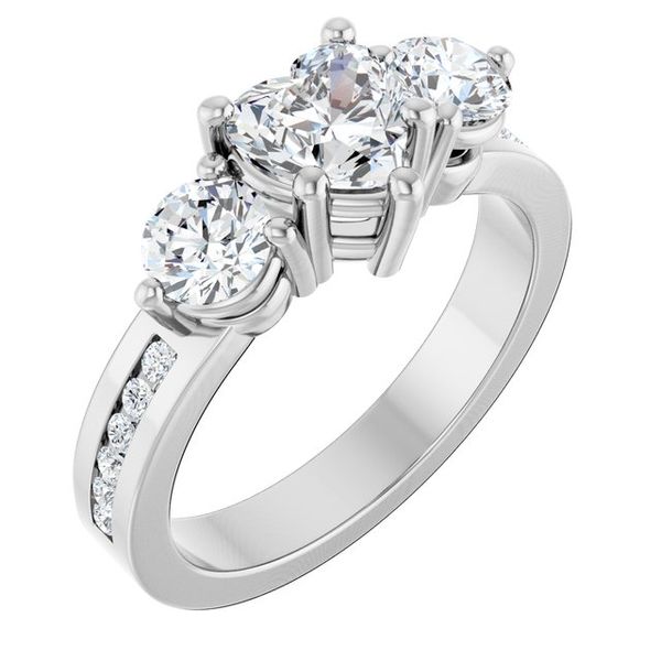 Three-Stone Engagement Ring