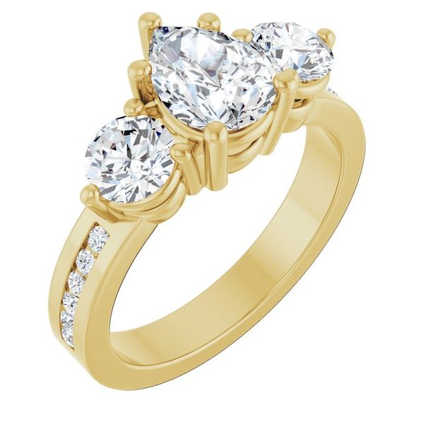 Three-Stone Engagement Ring