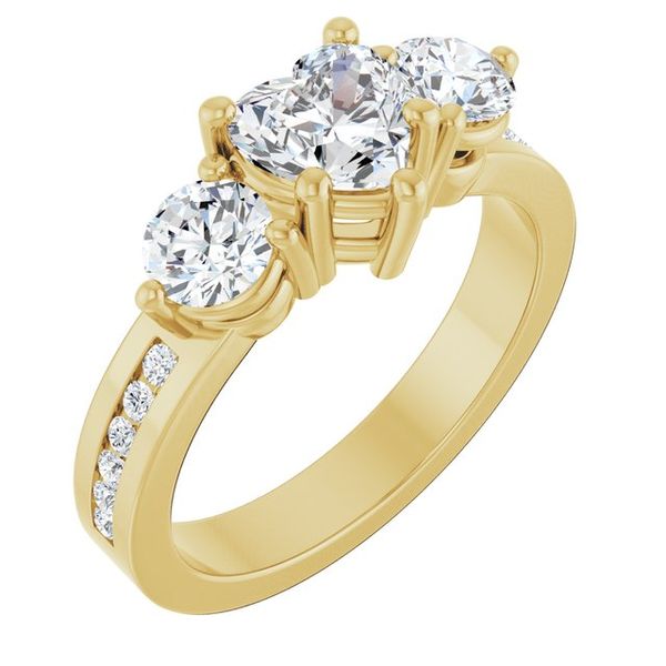 Three-Stone Engagement Ring
