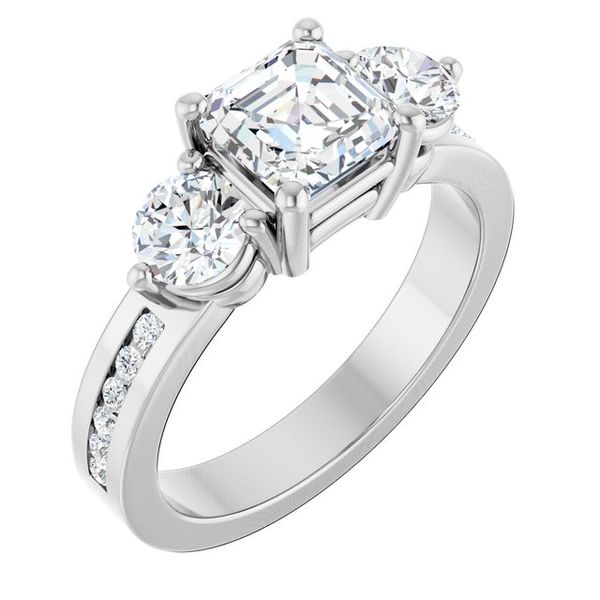 Three-Stone Engagement Ring