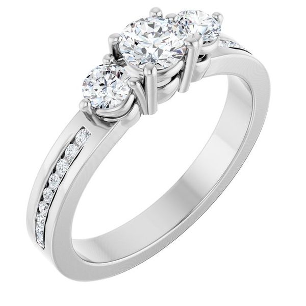 Three-Stone Engagement Ring