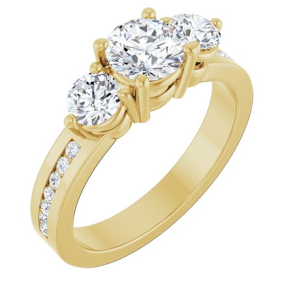 Three-Stone Engagement Ring
