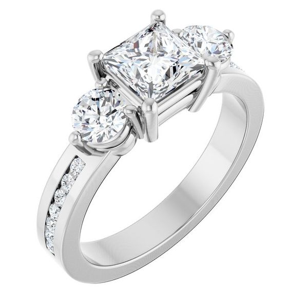 Three-Stone Engagement Ring