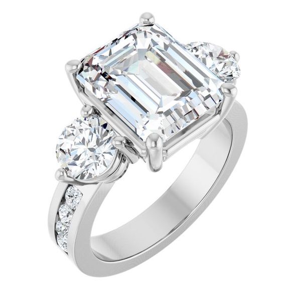 Three-Stone Engagement Ring
