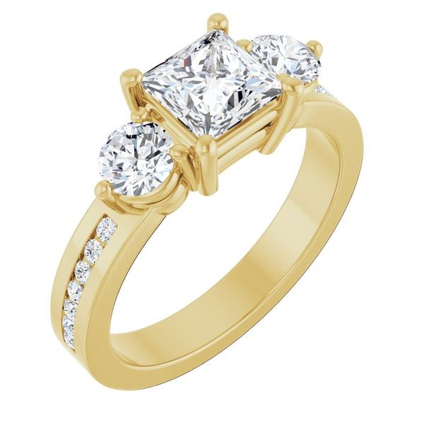 Three-Stone Engagement Ring