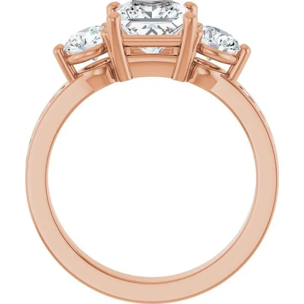 Three-Stone Engagement Ring Image 2 The Ring Austin Round Rock, TX