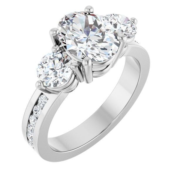 Three-Stone Engagement Ring