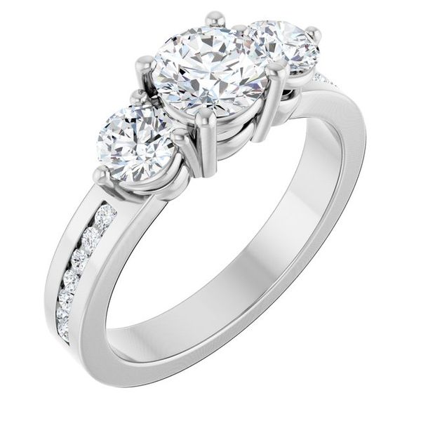 Three-Stone Engagement Ring