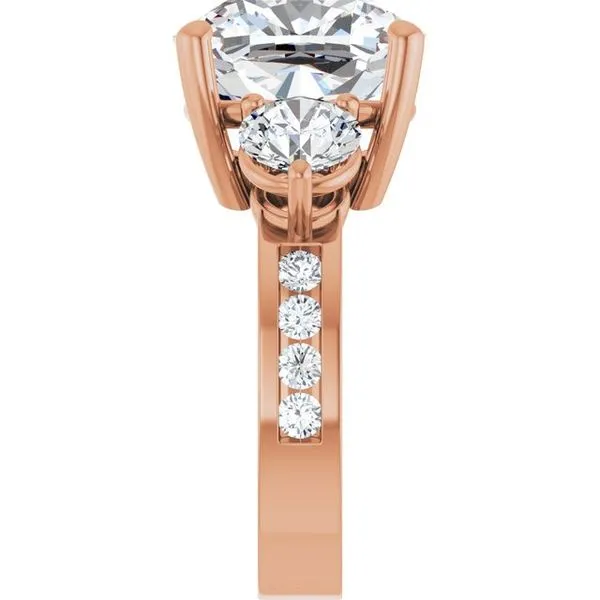 Three-Stone Engagement Ring Image 4 The Ring Austin Round Rock, TX