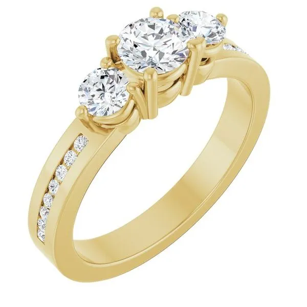 Three-Stone Engagement Ring