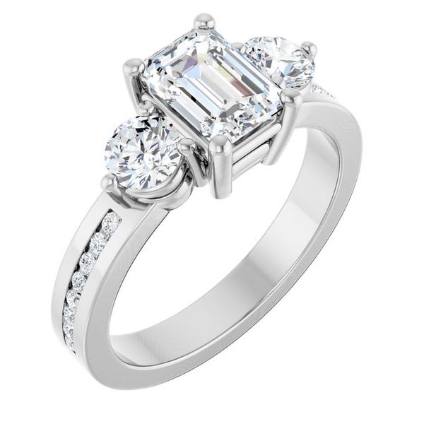 Three-Stone Engagement Ring