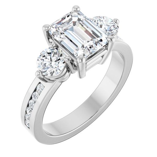 Three-Stone Engagement Ring