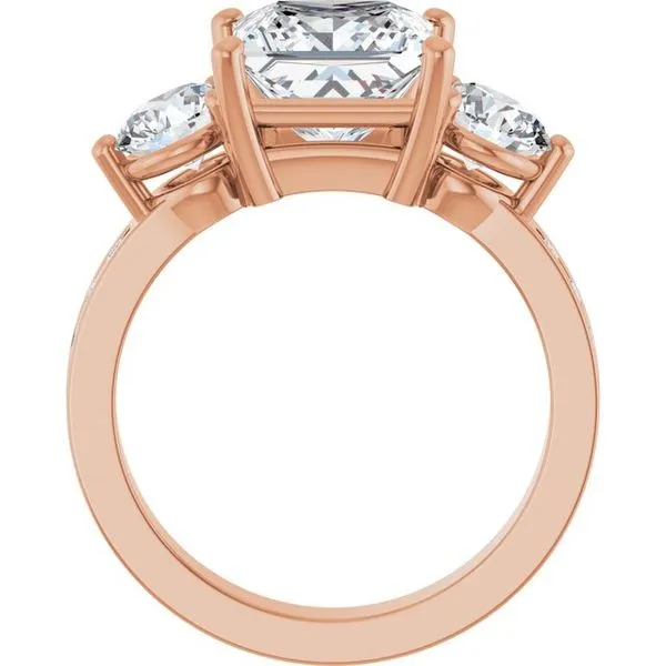 Three-Stone Engagement Ring Image 2 The Ring Austin Round Rock, TX