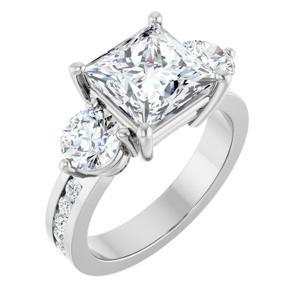 Three-Stone Engagement Ring