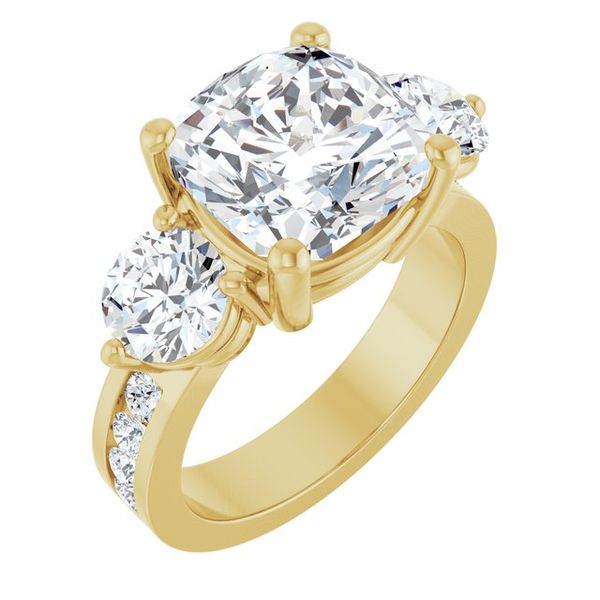 Three-Stone Engagement Ring