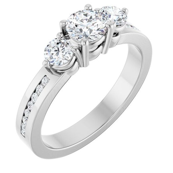 Three-Stone Engagement Ring