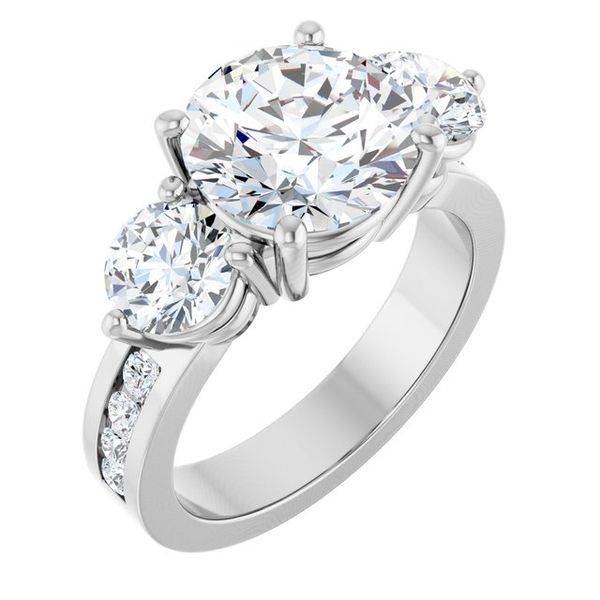 Three-Stone Engagement Ring