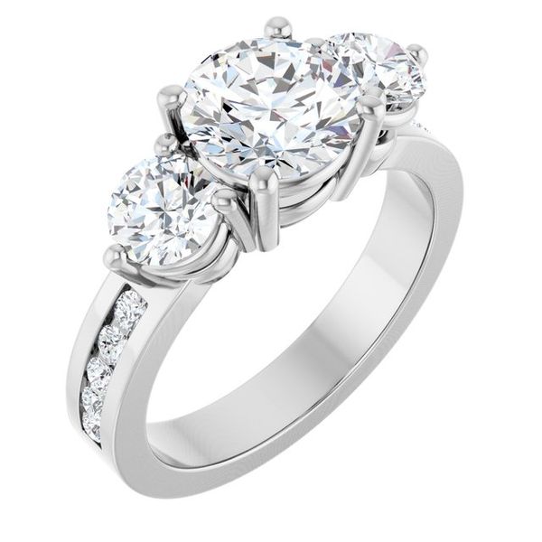 Three-Stone Engagement Ring
