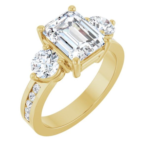 Three-Stone Engagement Ring