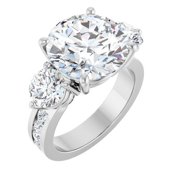 Three-Stone Engagement Ring
